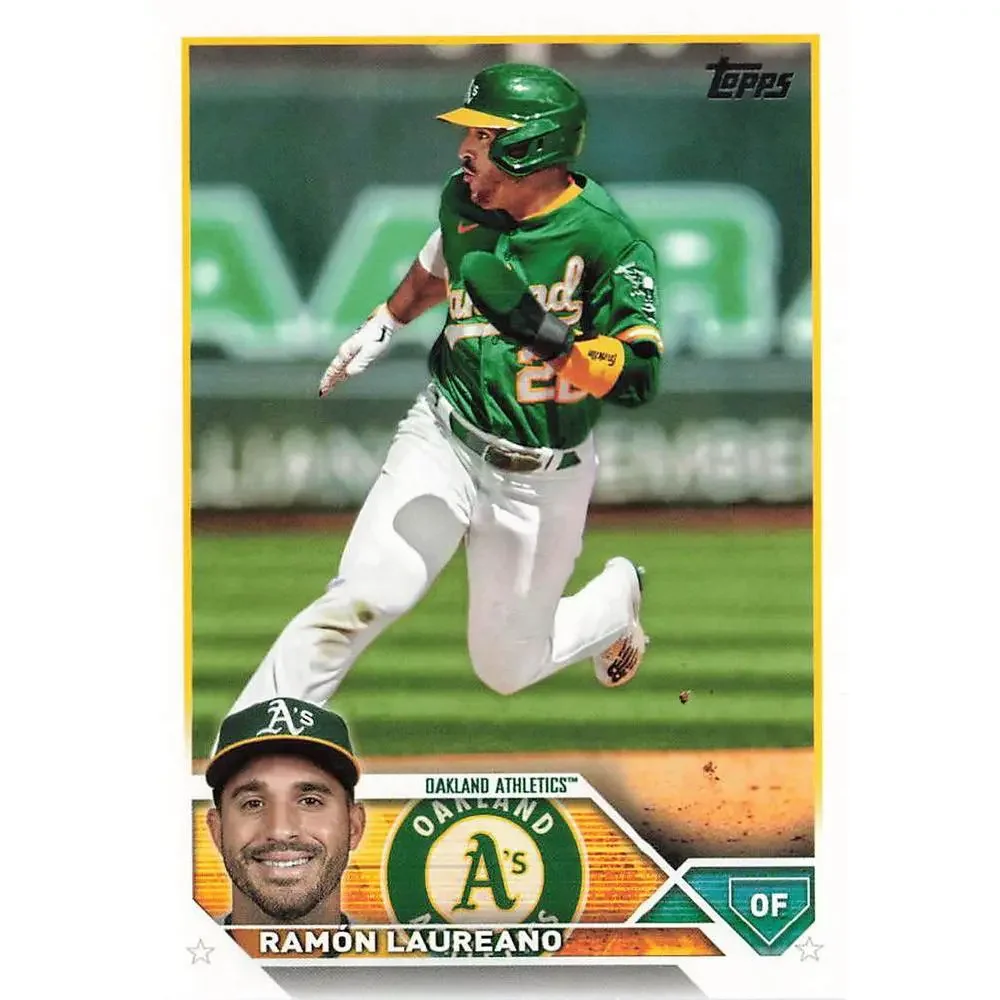 2023 Topps Ramon Laureano #581 Oakland Athletics